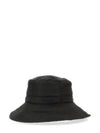 Tech Logo Patch Bucket Hat Black - GANNI - BALAAN 2