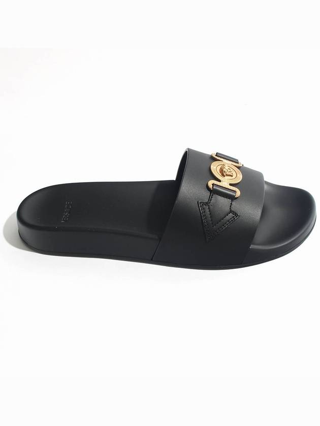 Men's Medusa Biggie Slippers Black - VERSACE - BALAAN 3