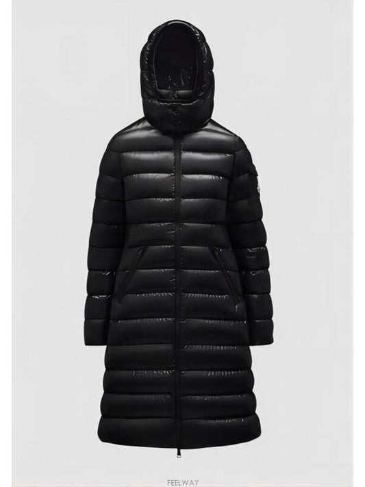 MOKA Women s Long Down Padding Black - MONCLER - BALAAN 1