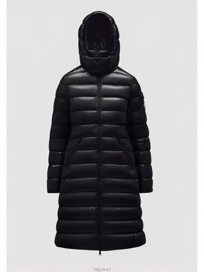 Women s Moka Long Down Padding Black - MONCLER - BALAAN 2