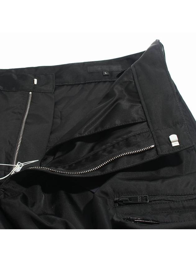 Re-Nylon Bermudas Shorts Black - PRADA - BALAAN 7