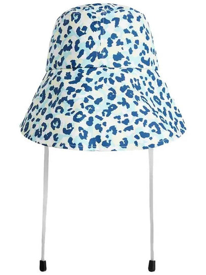 Astrid Bucket Hat Leopard Aruba Blue - J.LINDEBERG - BALAAN 2