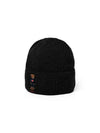 Embroidered Bear Knit Wool Beanie Black - POLO RALPH LAUREN - BALAAN 2