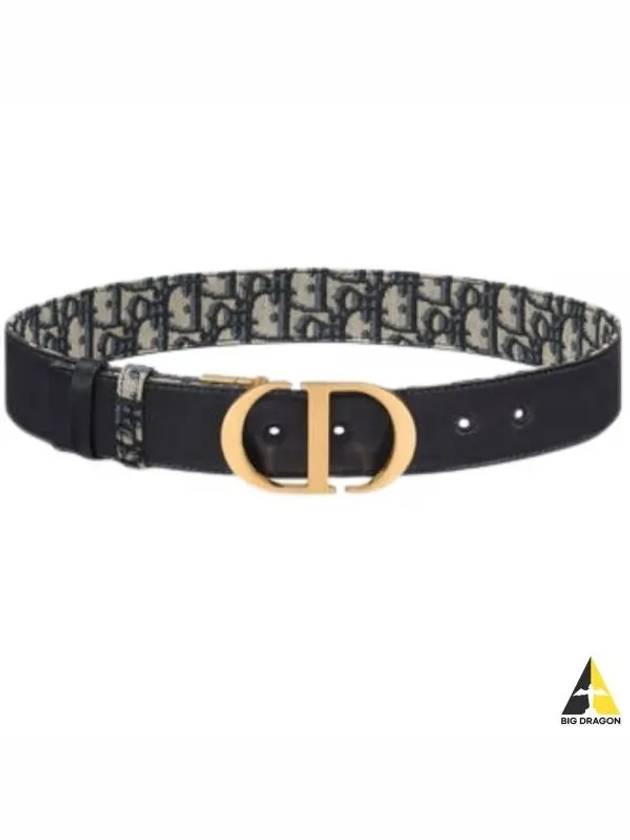 30 Montaine Reversible Leather Belt - DIOR - BALAAN 2