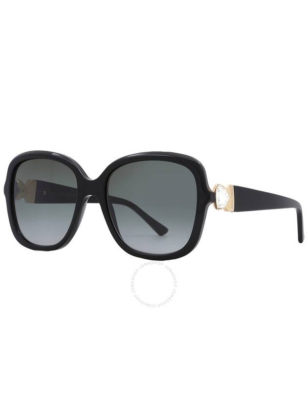 Jimmy Choo Grey Gradient Square Ladies Sunglasses SADIE/S 0807/9O 56 - JIMMY CHOO - BALAAN 3