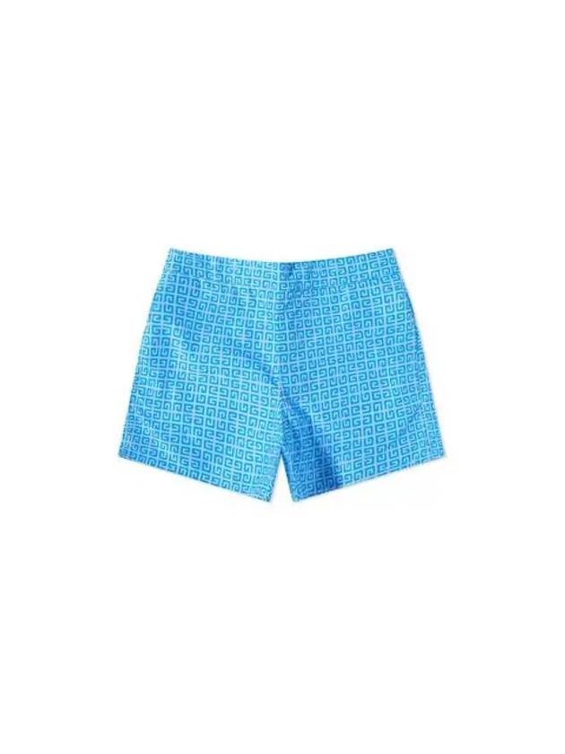 logo swim shorts blue - GIVENCHY - BALAAN.