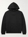 Mock Neck Hoodie Black - FEAR OF GOD ESSENTIALS - BALAAN 2