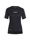 Women's Terrex Short Sleeve T-Shirt Black - ADIDAS - BALAAN 3