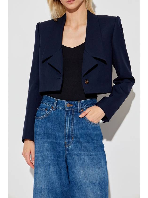 Chloé Short Jacket, Women's, Navy Blue - CHLOE - BALAAN 3