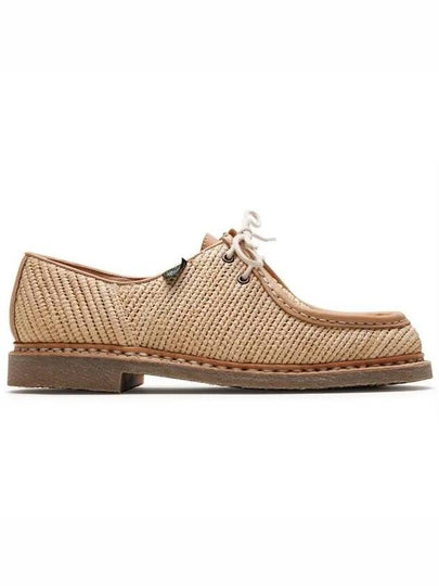 Michael H Raphia Derby Beige - PARABOOT - BALAAN 2