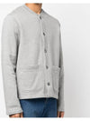 Men's Stevie Cardigan Grey - A.P.C. - BALAAN 3