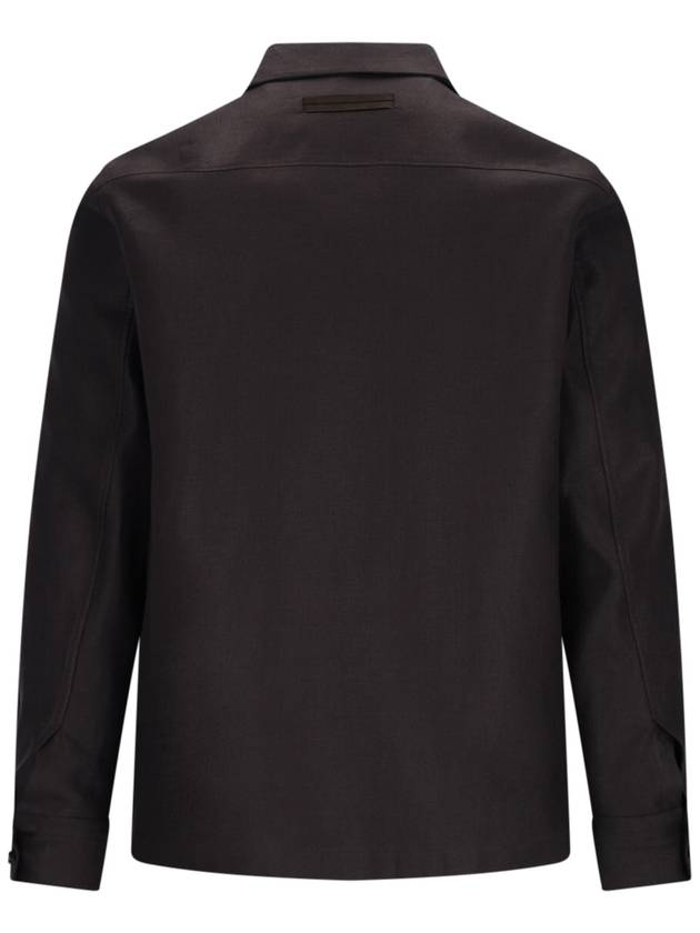 ZEGNA Shirts Brown - ERMENEGILDO ZEGNA - BALAAN 2