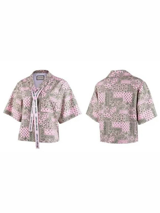 Golf Paisley Button Up Shirt Pink - HENRY STUART - BALAAN 2