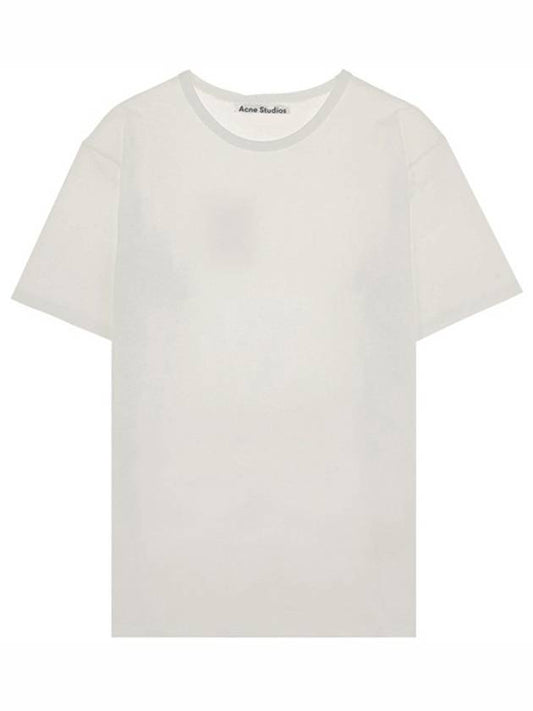 Classic Niagara Short Sleeve T-Shirt White - ACNE STUDIOS - BALAAN 2