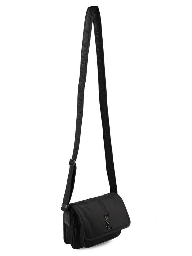 Nylon Avignon Crossbody Bag Black - SAINT LAURENT - BALAAN 4