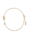 Extrait de N 5 bracelet18K beige gold and diamonds J12428 - CHANEL - BALAAN 1