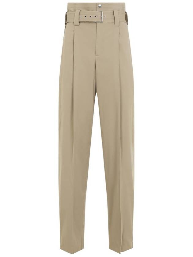 straight pants beige - BOTTEGA VENETA - BALAAN 2