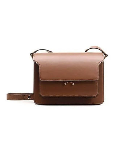 Shoulder bag trunk medium brown - MARNI - BALAAN 1