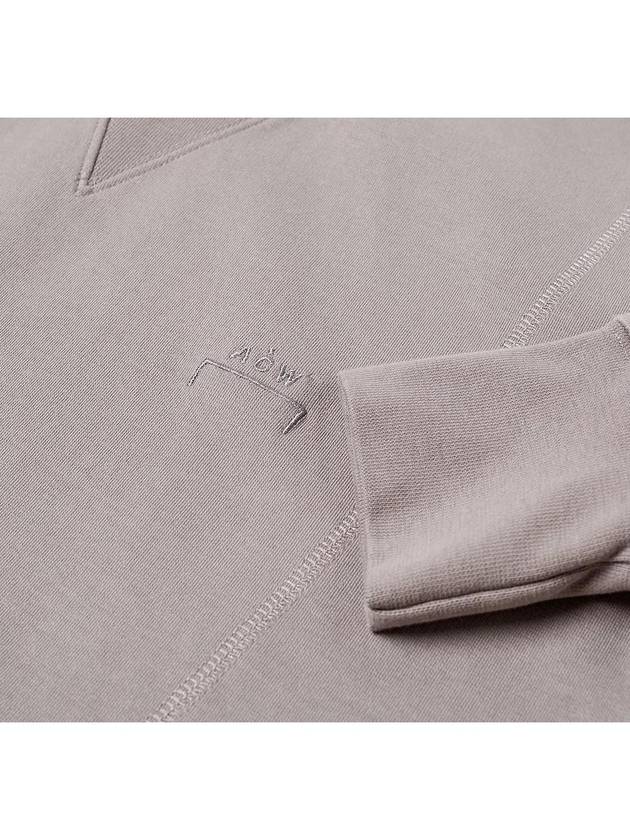 ACWMW041 SLGR Pocket Long Sleeve Slate Gray Sweatshirt - A-COLD-WALL - BALAAN 5