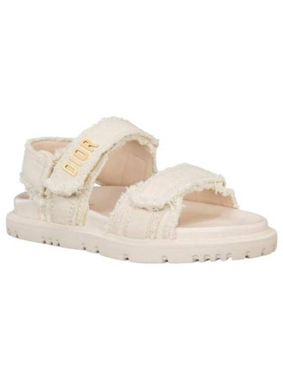 Act Velcro Sandals Ecru - DIOR - BALAAN 2