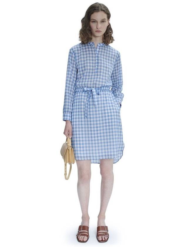 Josephine Midi Dress Blue - A.P.C. - BALAAN 4