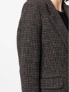 Kerstin Single Breasted Virgin Wool Blazer Jacket Brown - ISABEL MARANT - BALAAN 5