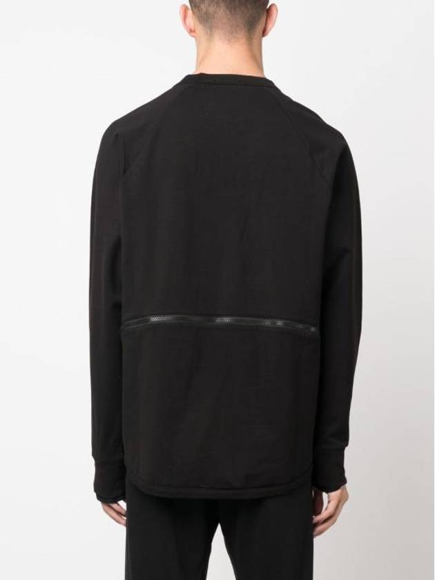 Metropolis Series Brushed Sweatshirt Black - CP COMPANY - BALAAN 4