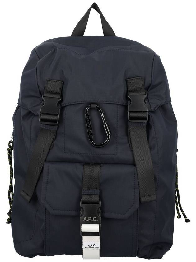 Track Logo Buckle Nylon Backpack Dark Navy - A.P.C. - BALAAN 2