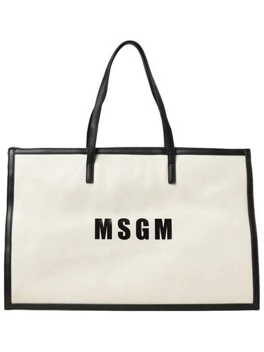 Kids Logo Print Tote Bag S4MSJGBA048 01203 - MSGM - BALAAN 1