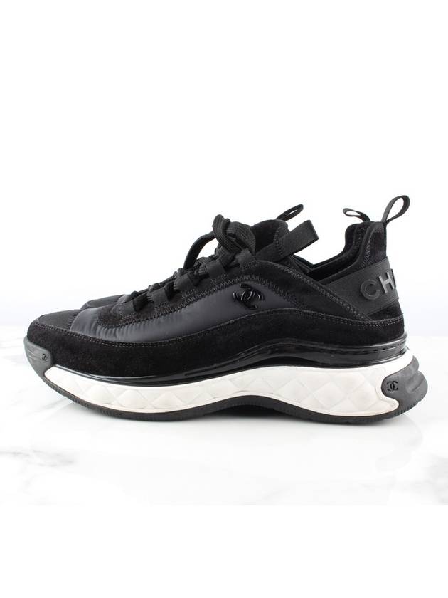 mixed fiber sneakers - CHANEL - BALAAN 8