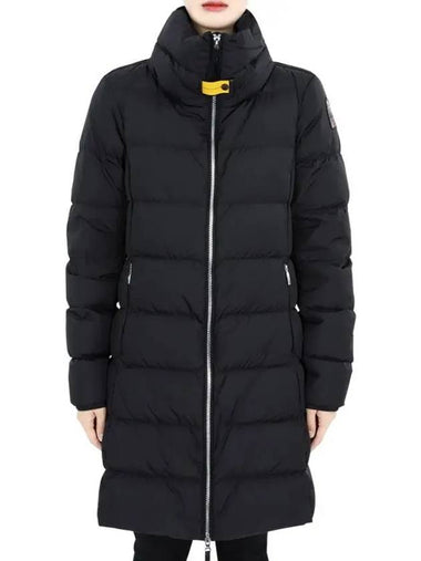 Women s MALANDRA down long padded jacket black PWPU TT33 541 - PARAJUMPERS - BALAAN 1