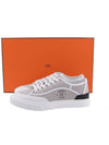 Get Goatskin Low Top Sneakers Prunoir - HERMES - BALAAN 3