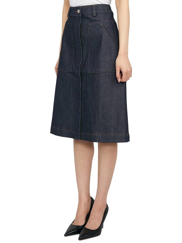 Anita A-Line Skirt Navy - A.P.C. - BALAAN 5