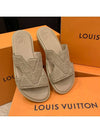 Oasis Monogram Mule Beige - LOUIS VUITTON - BALAAN 8