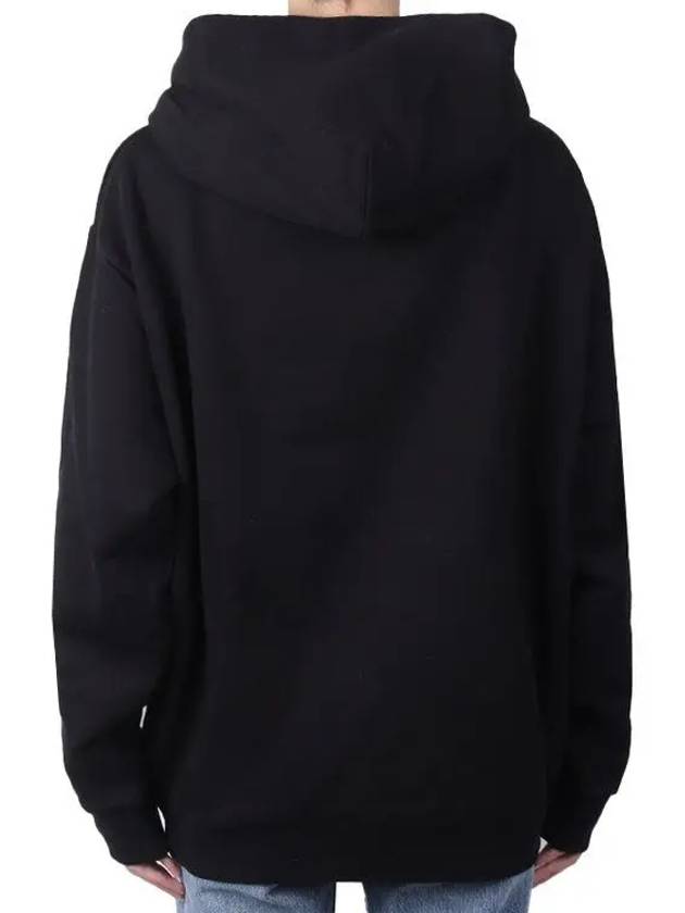 Spray ORB Logo Print Hoodie Black - VIVIENNE WESTWOOD - BALAAN 5