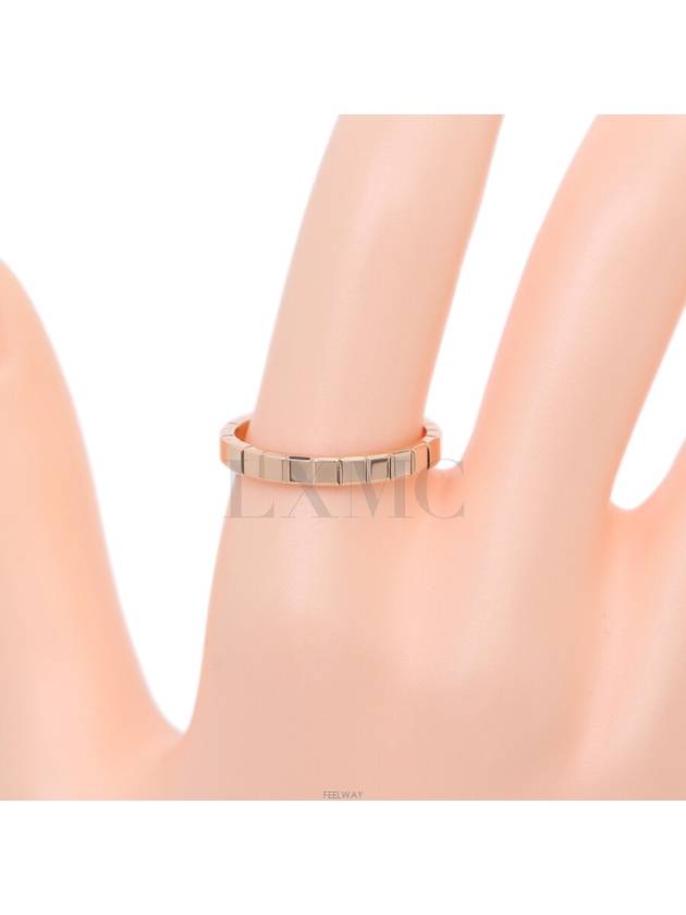 Ice Cube Pure Rose Gold Ring Diamond No 49 9 - CHOPARD - BALAAN 6