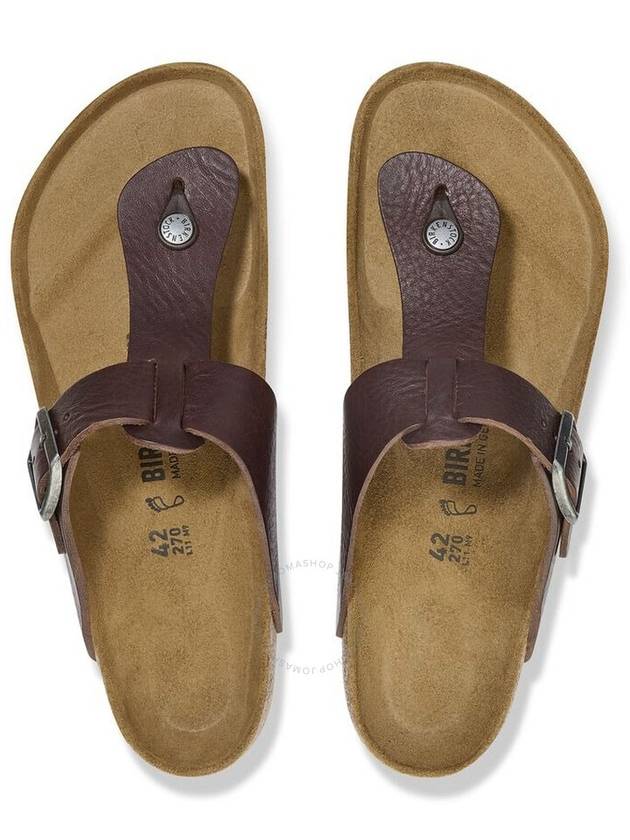 Birkenstock Medina Safaga Natural Leather Sandals, Brand Size 41 ( US Size 8 ) - BIRKENSTOCK - BALAAN 3