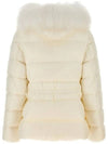 Boed Short Down Jacket White - MONCLER - BALAAN 4