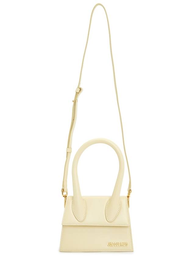 Le Chiquito Moyen Signature Mini Tote Bag Ivory - JACQUEMUS - BALAAN 8