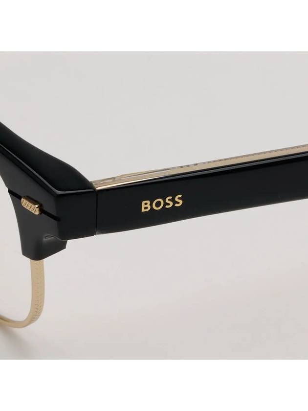 Hugo Boss Glasses Frame BOSS1382 2M2 Lower Geum Square Black - HUGO BOSS - BALAAN 5