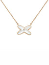 Jeu de Liang pendant rose gold mother of pearl diamond - CHAUMET - BALAAN 1