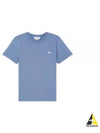 Baby Fox Patch Regular Short Sleeve T-Shirt Hampton Blue - MAISON KITSUNE - BALAAN 2