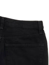 low cut crop straight jeans black - TOTEME - BALAAN.
