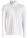 Brushed Back Tech Quarter Zip Long Sleeve T-Shirt White - G/FORE - BALAAN 2