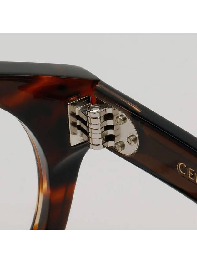 Glasses frame CL50091I 056 round leopard fur - CELINE - BALAAN 6