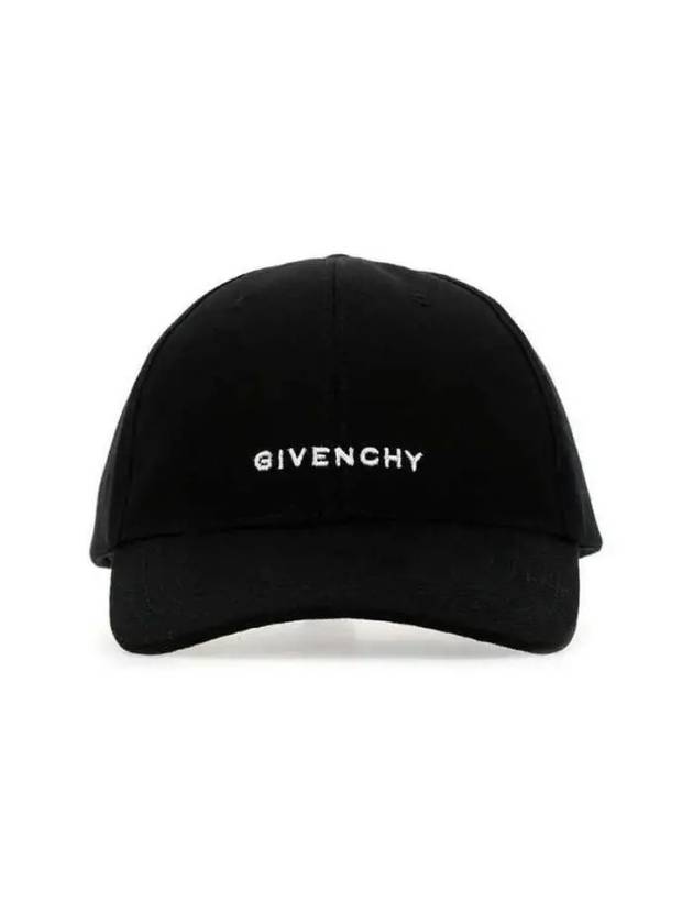 4G Logo Twill Ball Cap Black - GIVENCHY - BALAAN 2