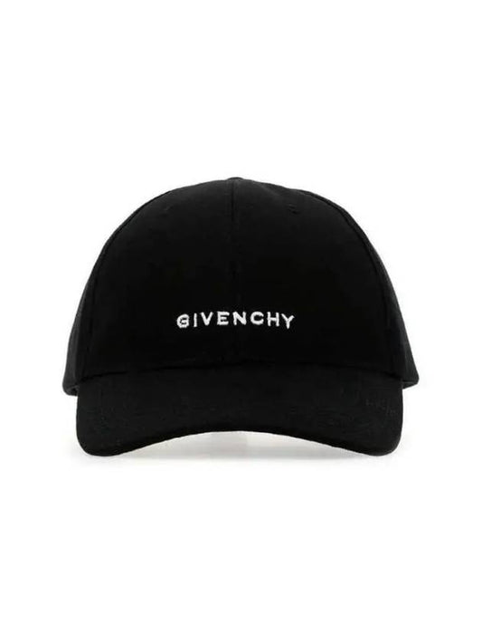 4G Logo Twill Ball Cap Black - GIVENCHY - BALAAN 2