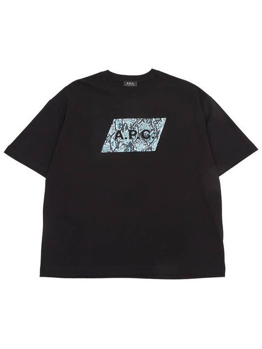 Cobra Logo Short Sleeve T-Shirt Black - A.P.C. - BALAAN 2