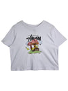 Something's Cookin Slim Short Sleeve T-Shirt White - STUSSY - BALAAN 1