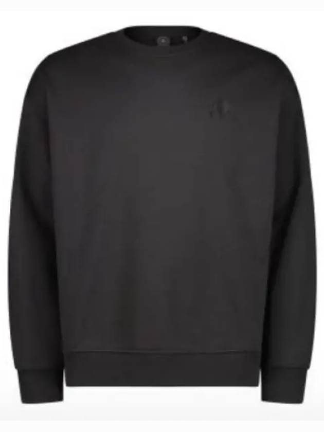 Embroidered Logo Sweatshirt Black - MOOSE KNUCKLES - BALAAN 2